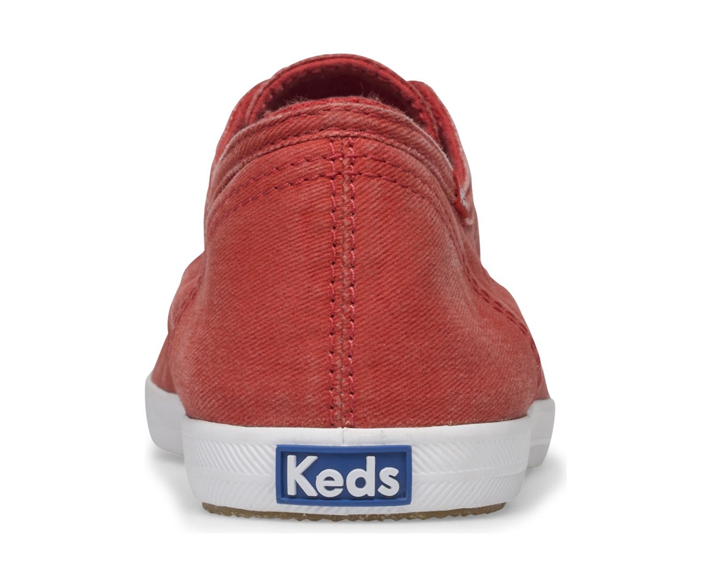 Slip Ons Keds Mujer Rojos - Chillax Seasonal - 5936-FGWIK